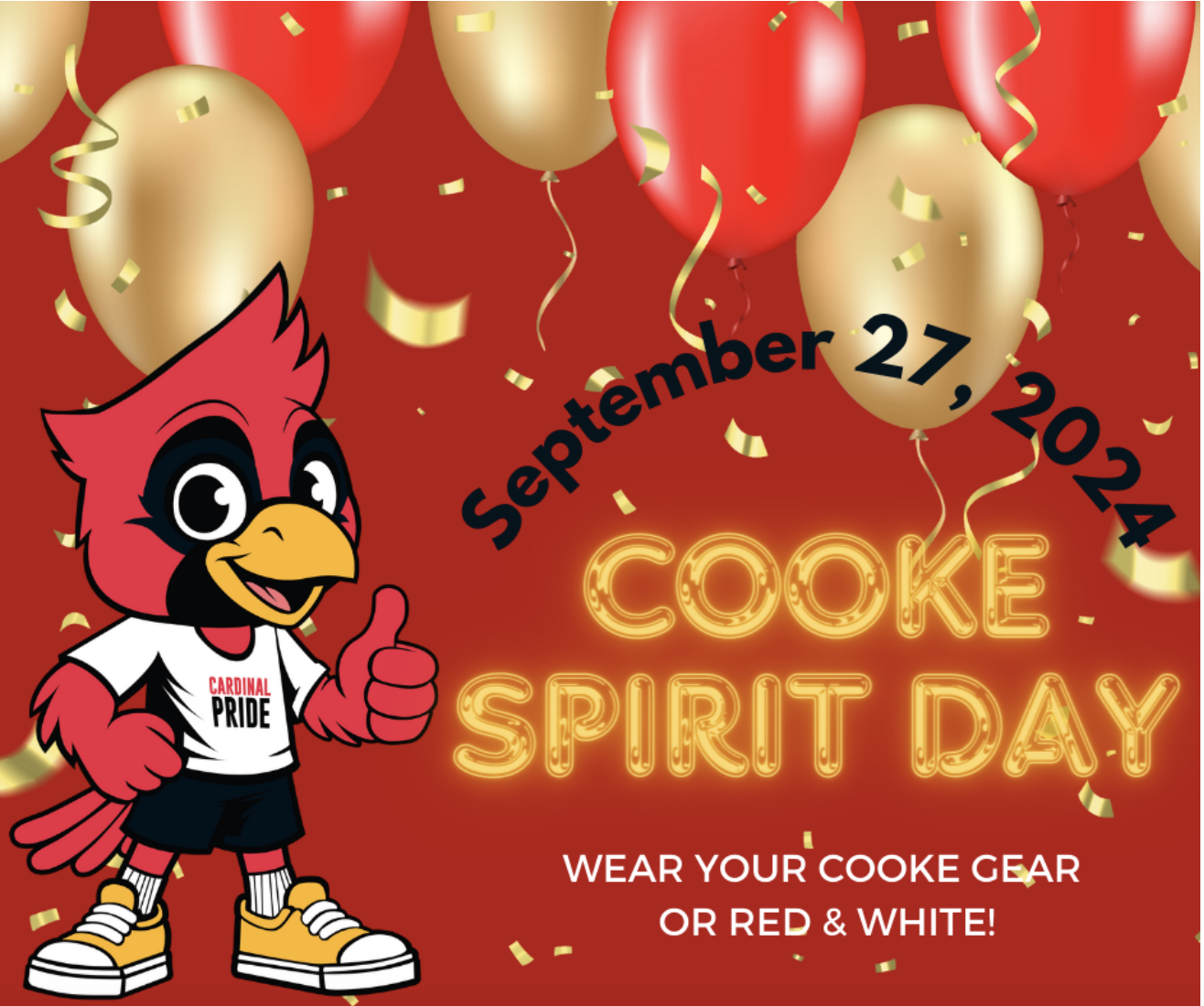  Cooke Spirit Day